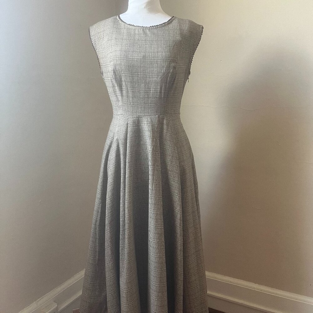 Bright and Beautiful A-line midi dress